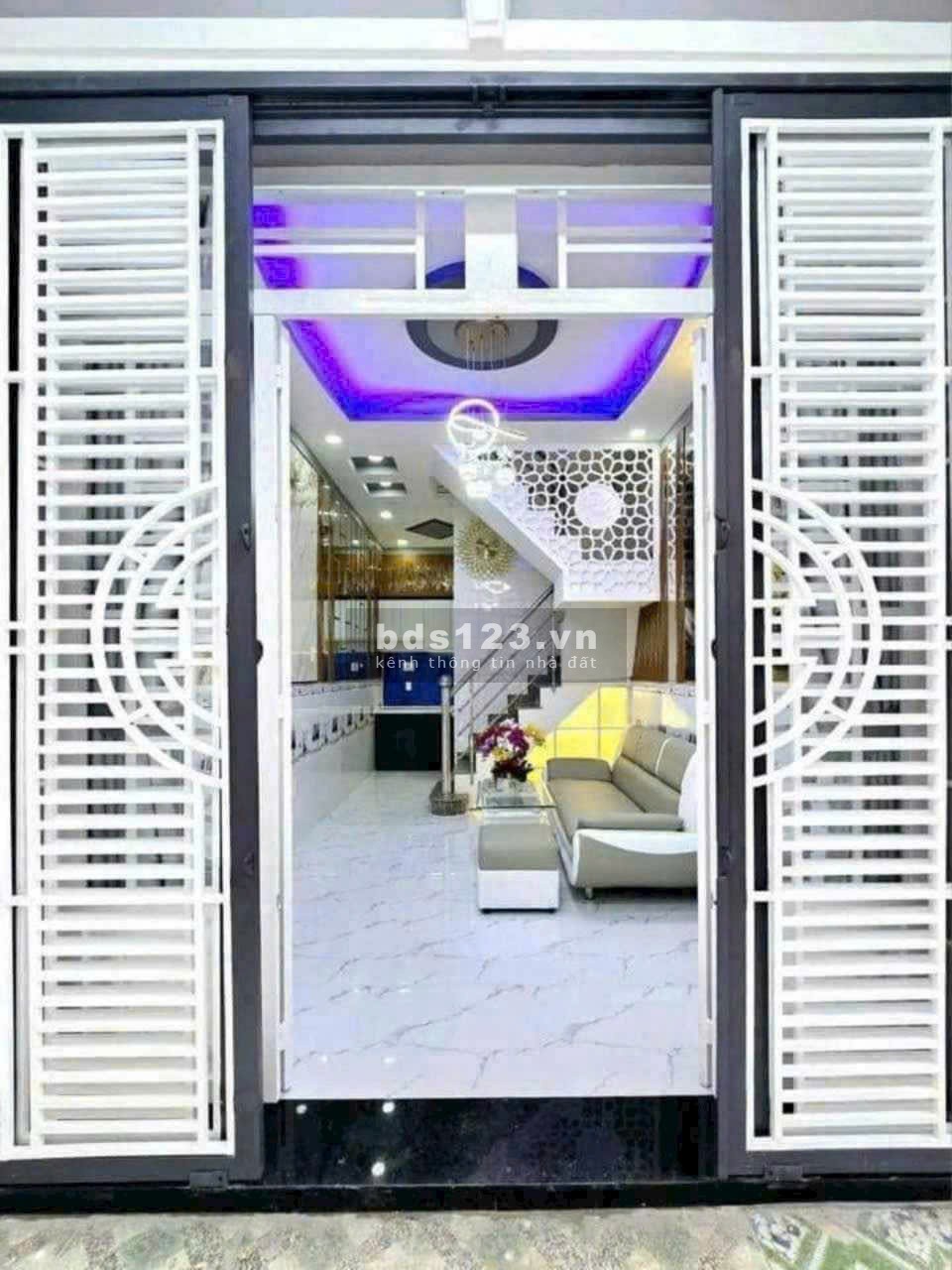 Bán nhà hẻm 2680/12 Huỳnh tấn phát, 3 x 6,5m, 1ty650, 50m ra mặt tiền, xe hơi tới cửa