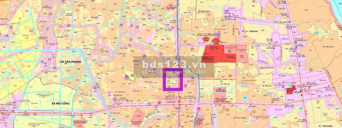 Bán đất mặt tiền đường tỉnh, giáp ranh thành phố Tây Ninh