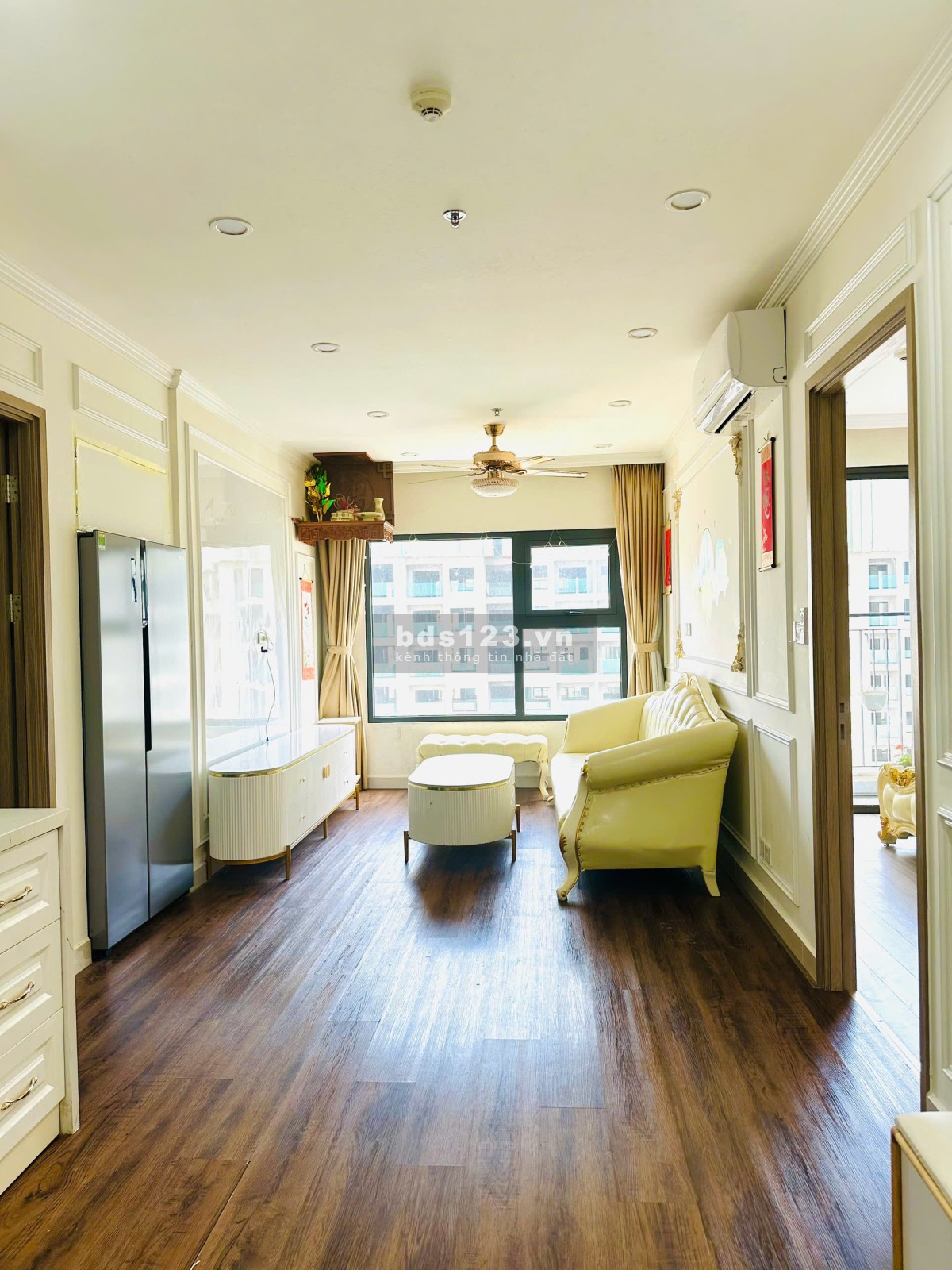 Bán căn hộ 2N2vs 62m2 tòa s4 tầng đẹp hướng mát giá chỉ 4 tỷ 1xx tại Vinhomes smart city Tây Mỗ