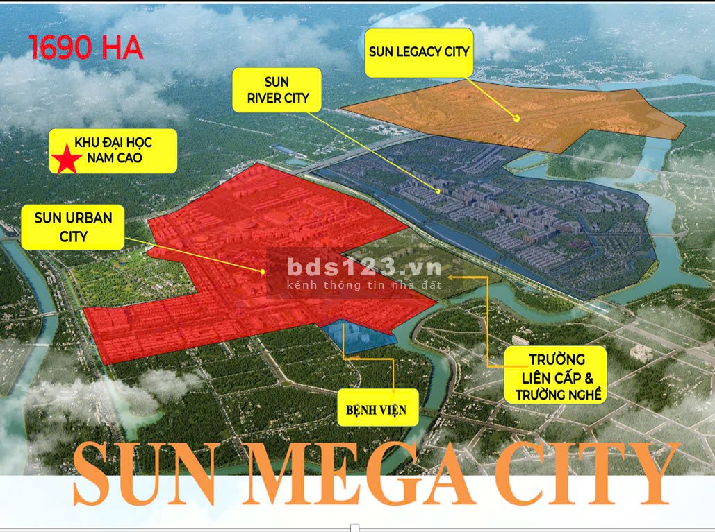 Căn hộ cao cấp dự án Sun Uban Hà Nam