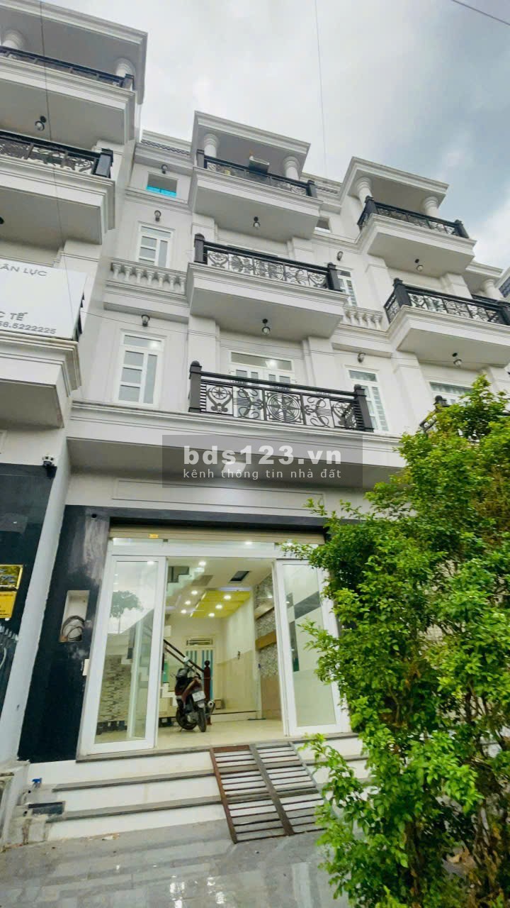 Quận 12, khu nhà Điền Thuận, Thạnh Xuân 21, 1 trệt 3 lầu, DT 4.66x13m