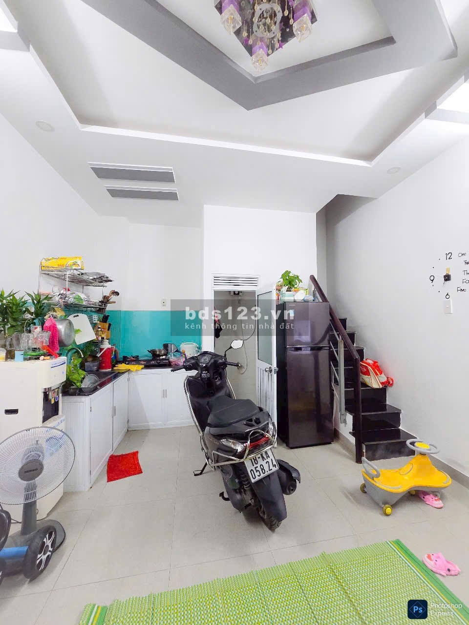 Bán Nhà hẻm thẳng hẻm 2266 Đường Huỳnh Tấn Phát, Thị trấn Nhà Bè, 4m x 6m,1 trệt 2 lầu 2PN, 3WC