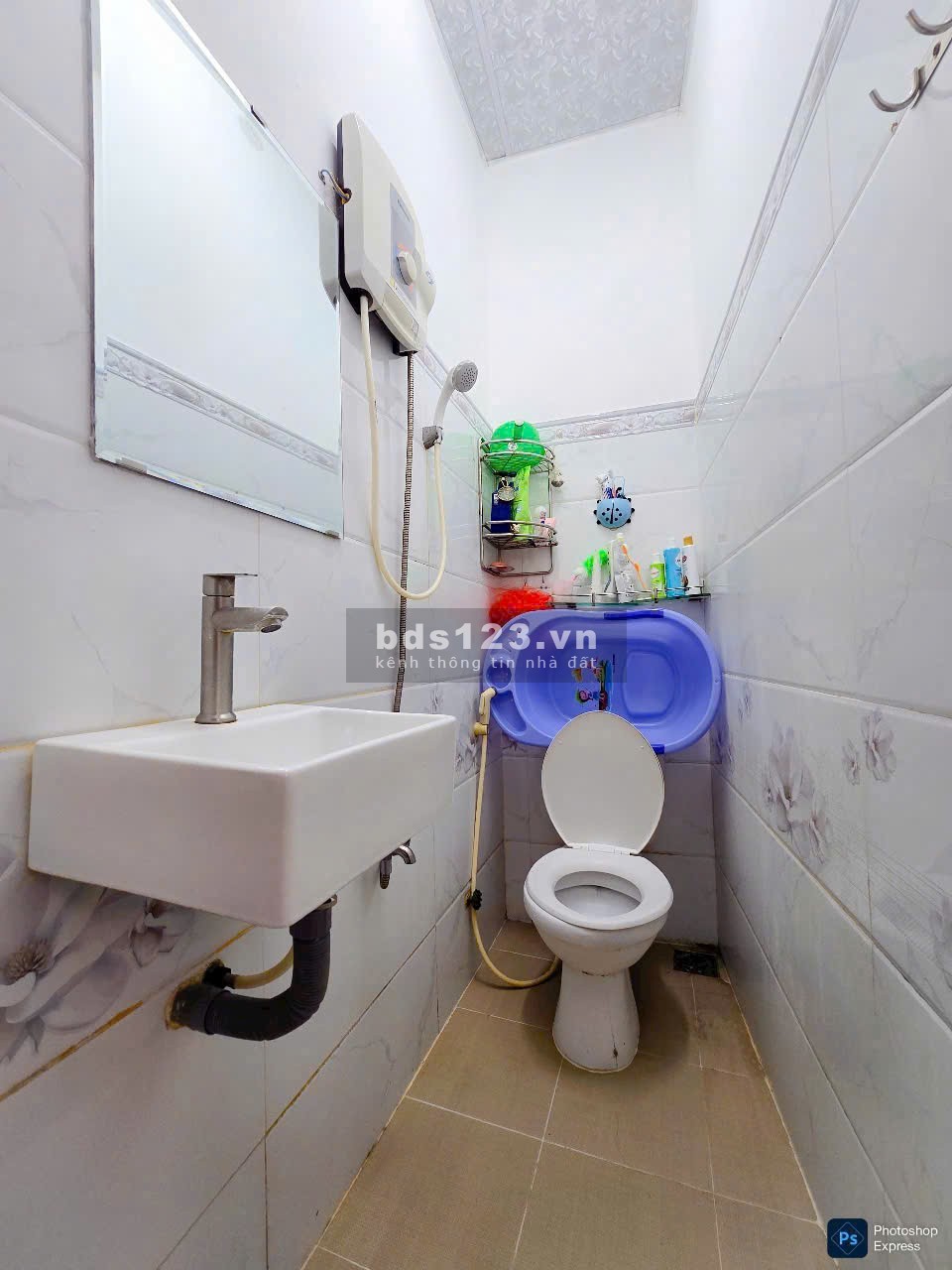 Bán Nhà hẻm thẳng hẻm 2266 Đường Huỳnh Tấn Phát, Thị trấn Nhà Bè, 4m x 6m,1 trệt 2 lầu 2PN, 3WC