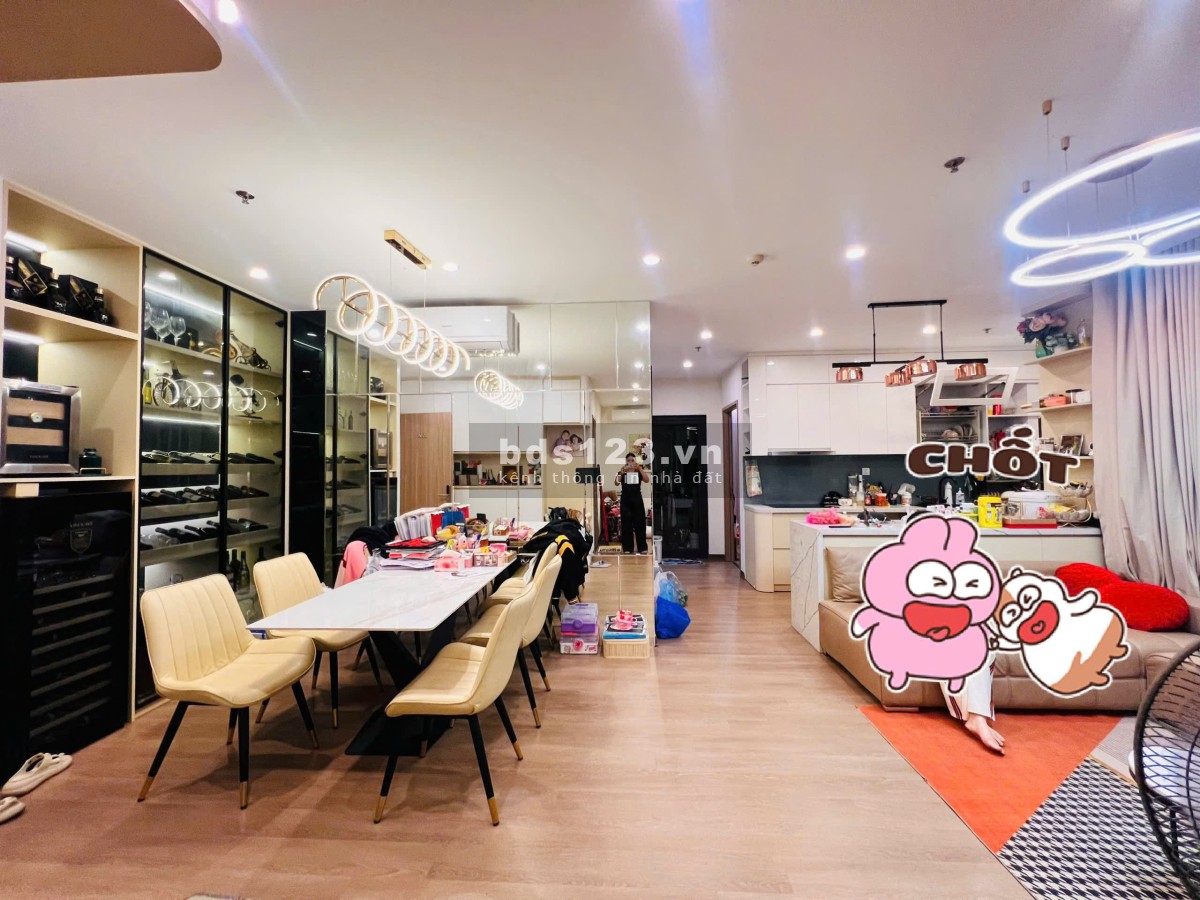 (CĂN GÓC LỚN) Toà S402 3n+1 98m full nội thất, view trường học thoáng giá tốt vị trí kim cương