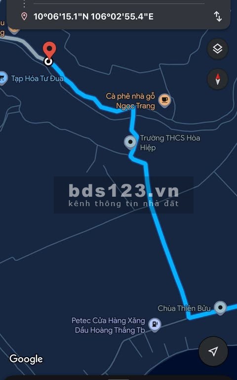 Bán đất Tam Bình, Vĩnh Long, 5*22m