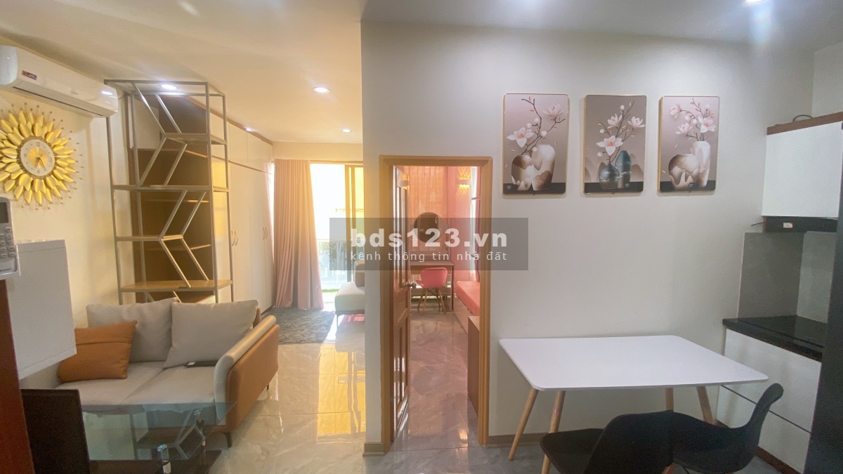 Cho thuê căn hộ mini 1 phòng ngủ – 1 phòng khách đẹp, tiện nghi