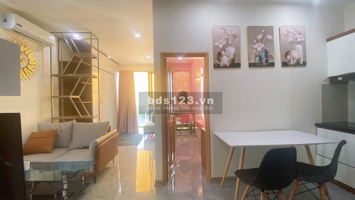 Cho thuê căn hộ mini 1 phòng ngủ – 1 phòng khách đẹp, tiện nghi