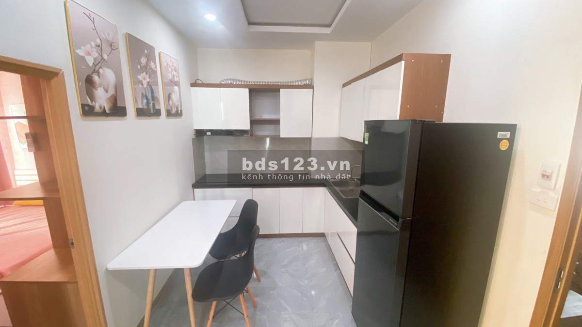 Cho thuê căn hộ mini 1 phòng ngủ – 1 phòng khách đẹp, tiện nghi