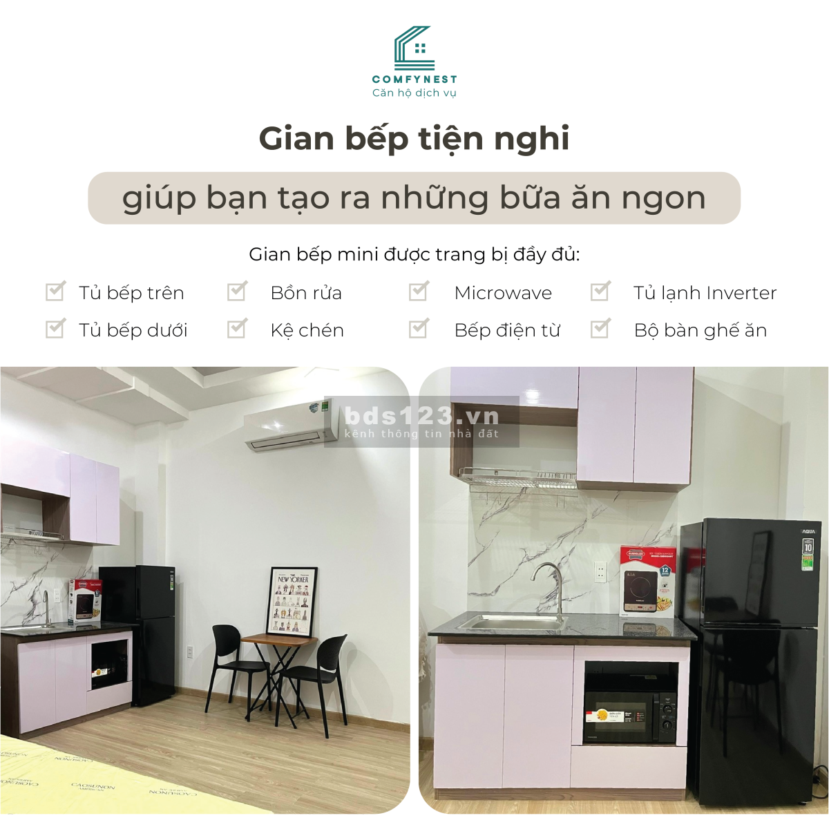 Căn hộ dịch vụ – Quận 2, Bình Thạnh, Thủ Đức – Giá chỉ từ 4.7 triệu/tháng
