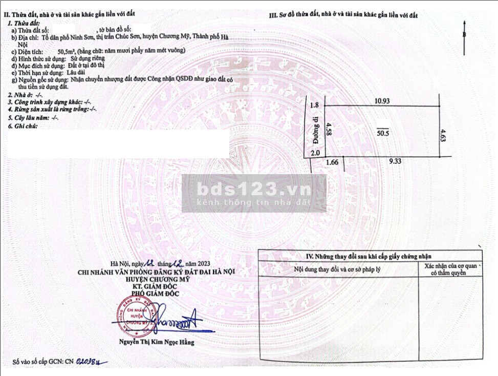 CHÍNH CHỦ BÁN NHÀ 4 TẦNG tại TT Chúc Sơn (phường Chương Mỹ), nhà mới, đẹp, nhiều tiện ích