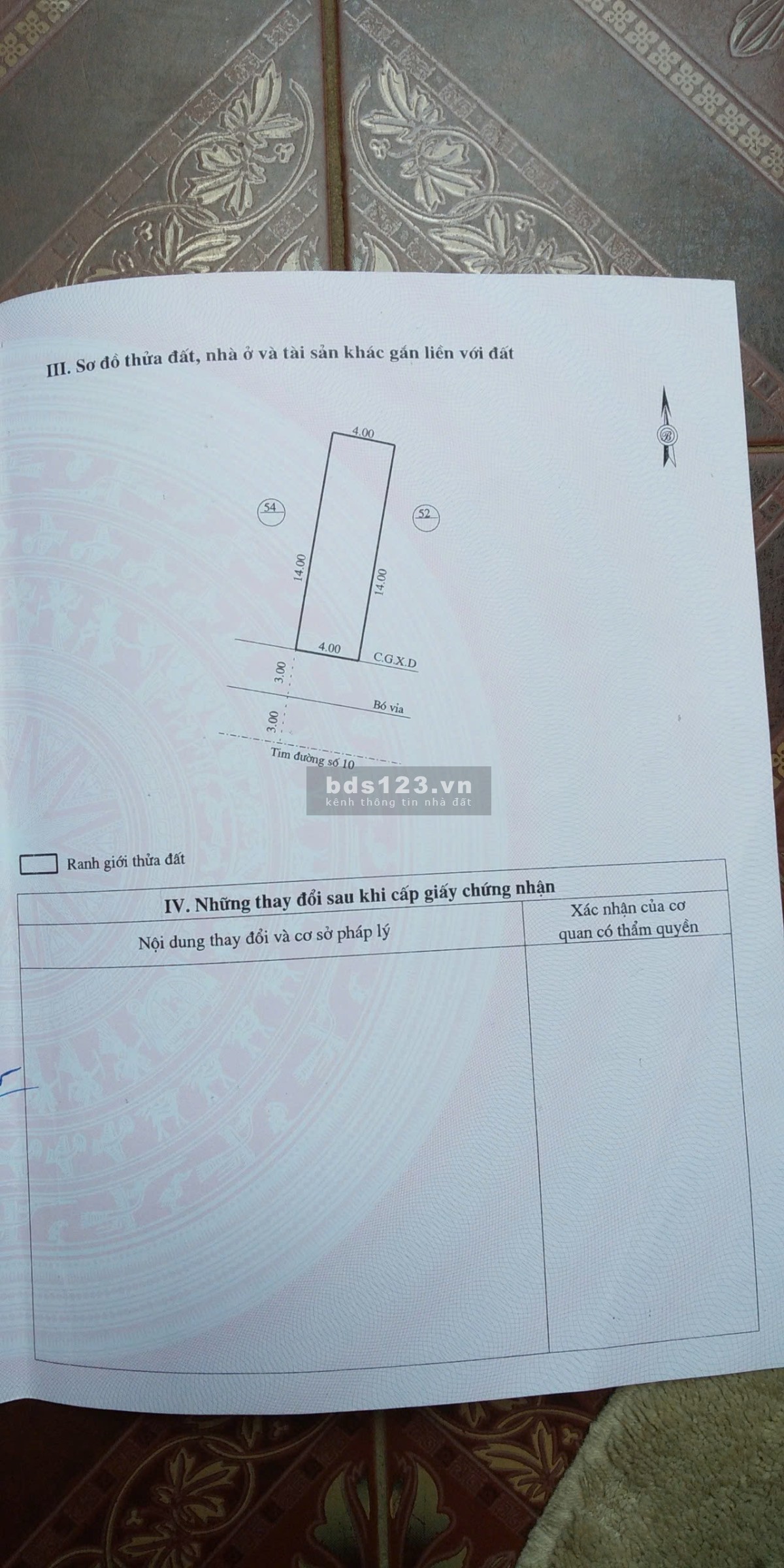 Bán đất cầu 2 Hà Thanh, Đường số 10, P.Đống Đa, TP Quy Nhơn, hướng Tây Nam