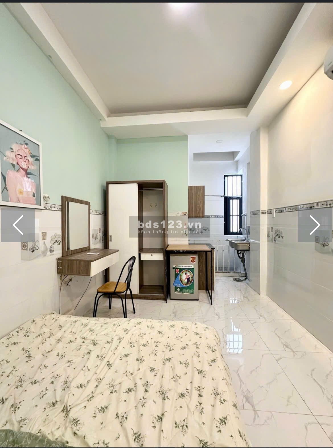 CHDV 25m2 có Nội thất, đường Cao Thắng, P11, Q10, 20m2, 5tr5/tháng.