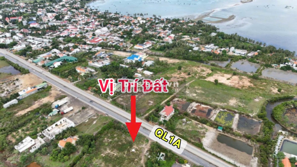 Cơ hội sở hữu lô đất view biển siêu đẹp – Mặt tiền QL1A – Trung tâm Khu kinh tế Vân Phong