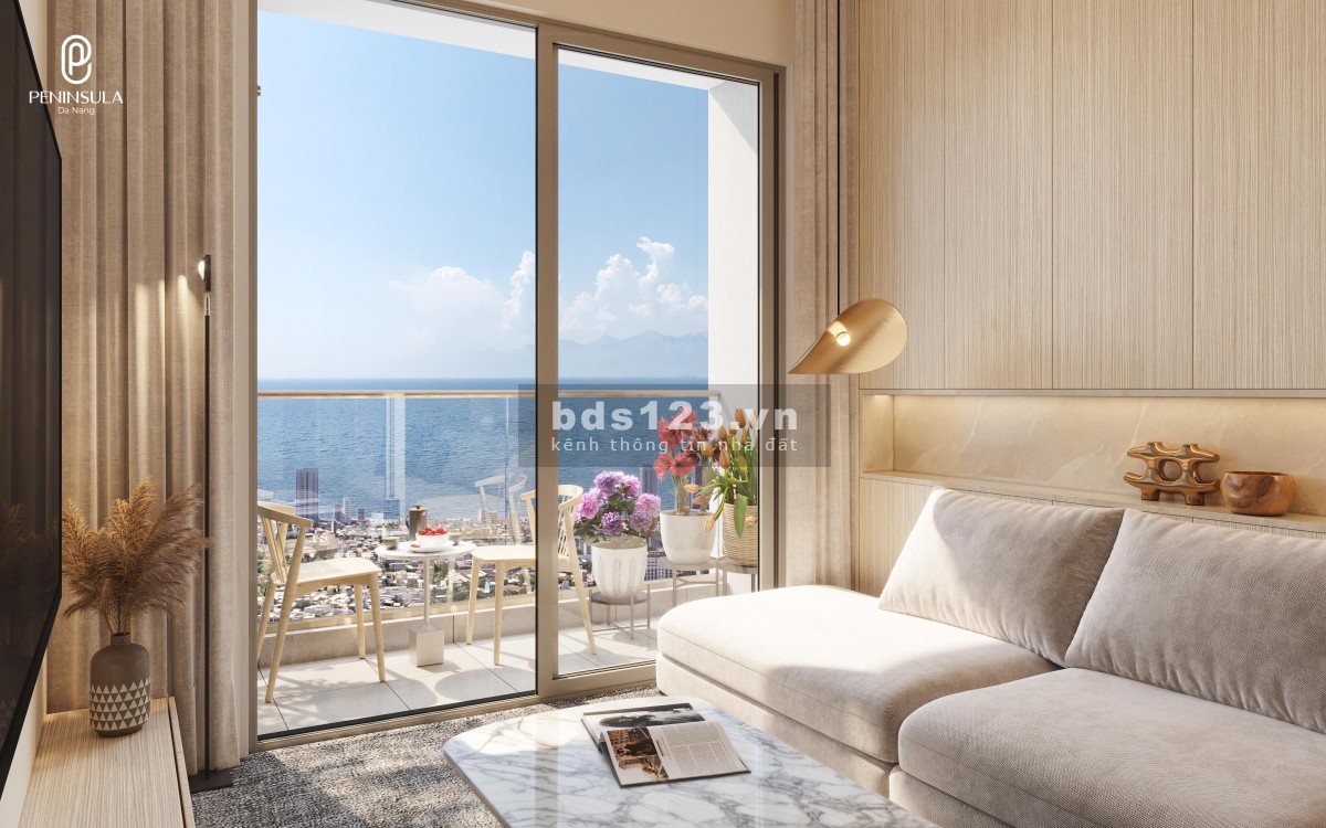 Bán căn hộ 2PN view pháo hoa Peninsula Đà Nẵng - Giá chỉ 3,x tỷ nhận nội thất cao cấp LH 0963506615
