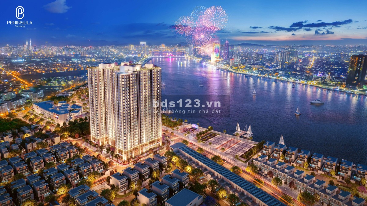 Bán căn hộ 2PN view pháo hoa Peninsula Đà Nẵng - Giá chỉ 3,x tỷ nhận nội thất cao cấp LH 0963506615