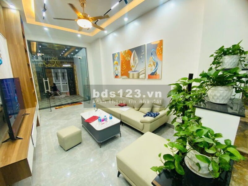 Nhà riêng Hoàng Mai, 5PN, 4 tầng, thang máy, 64m2, ngõ thông, mặt tiền thoáng, Giá 11,8 tỷ
