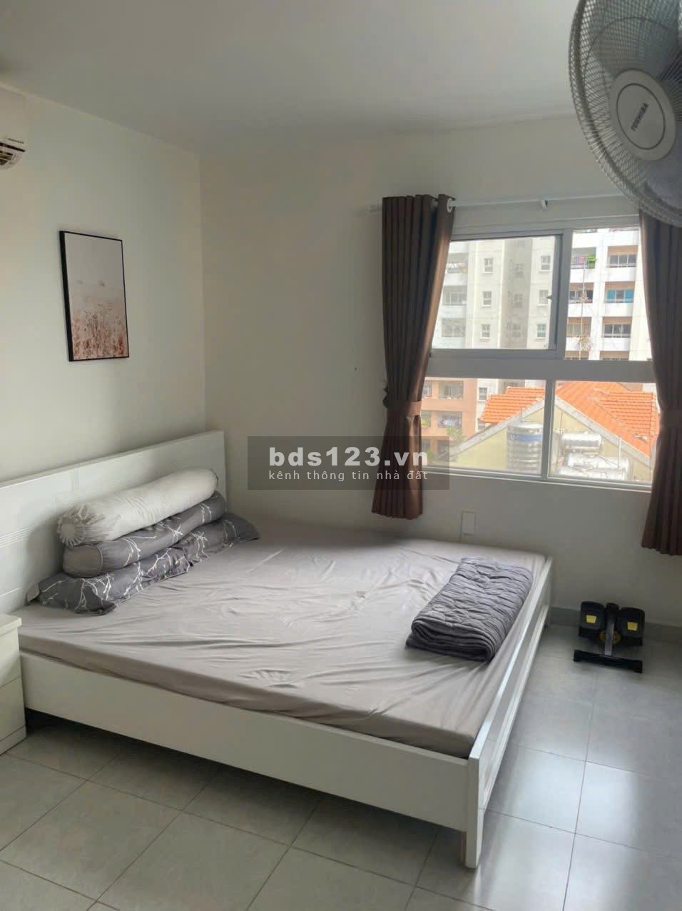 Chung cư Screc (Coopmart), 974A Trường Sa, Q3: 86m2, 2p ngủ, full nt, 13tr/th