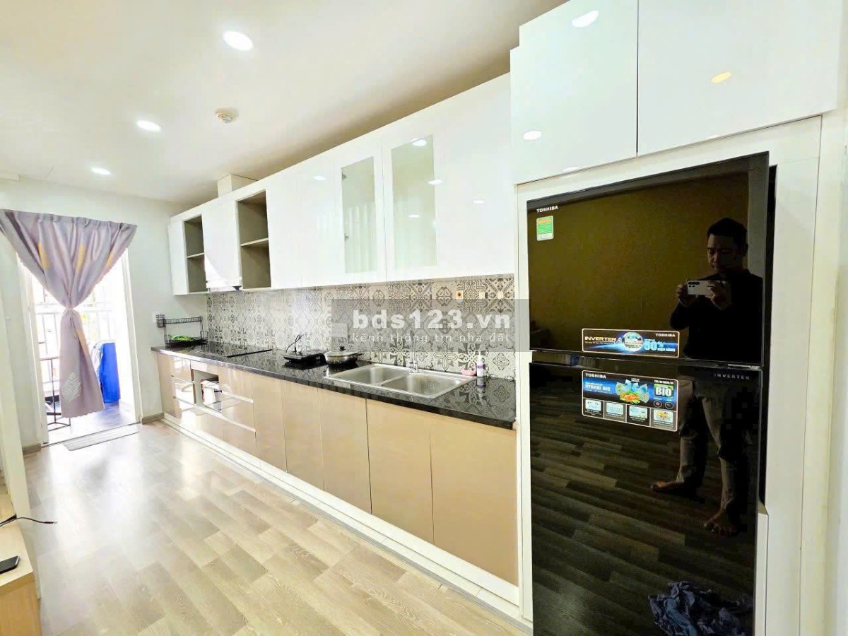 Chung cư Saigonres. Nguyễn Xí,p26, Bình THạnh: 45m2, có nt, 1p ngủ, 10,5tr/th