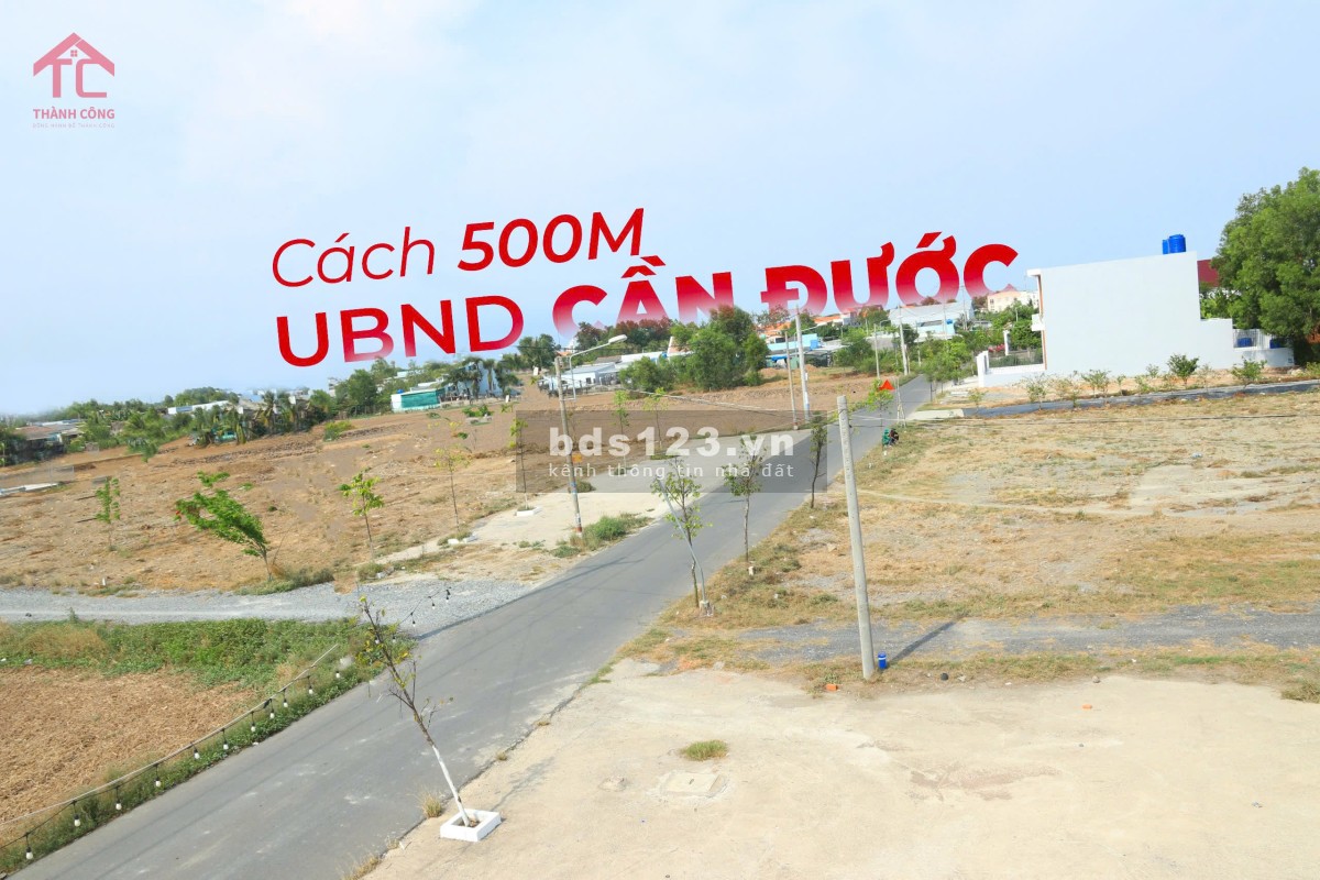 Đất Sổ Sẵn Ngay Trung Tâm Cần Đước Khu Vực Đông Dân Cư