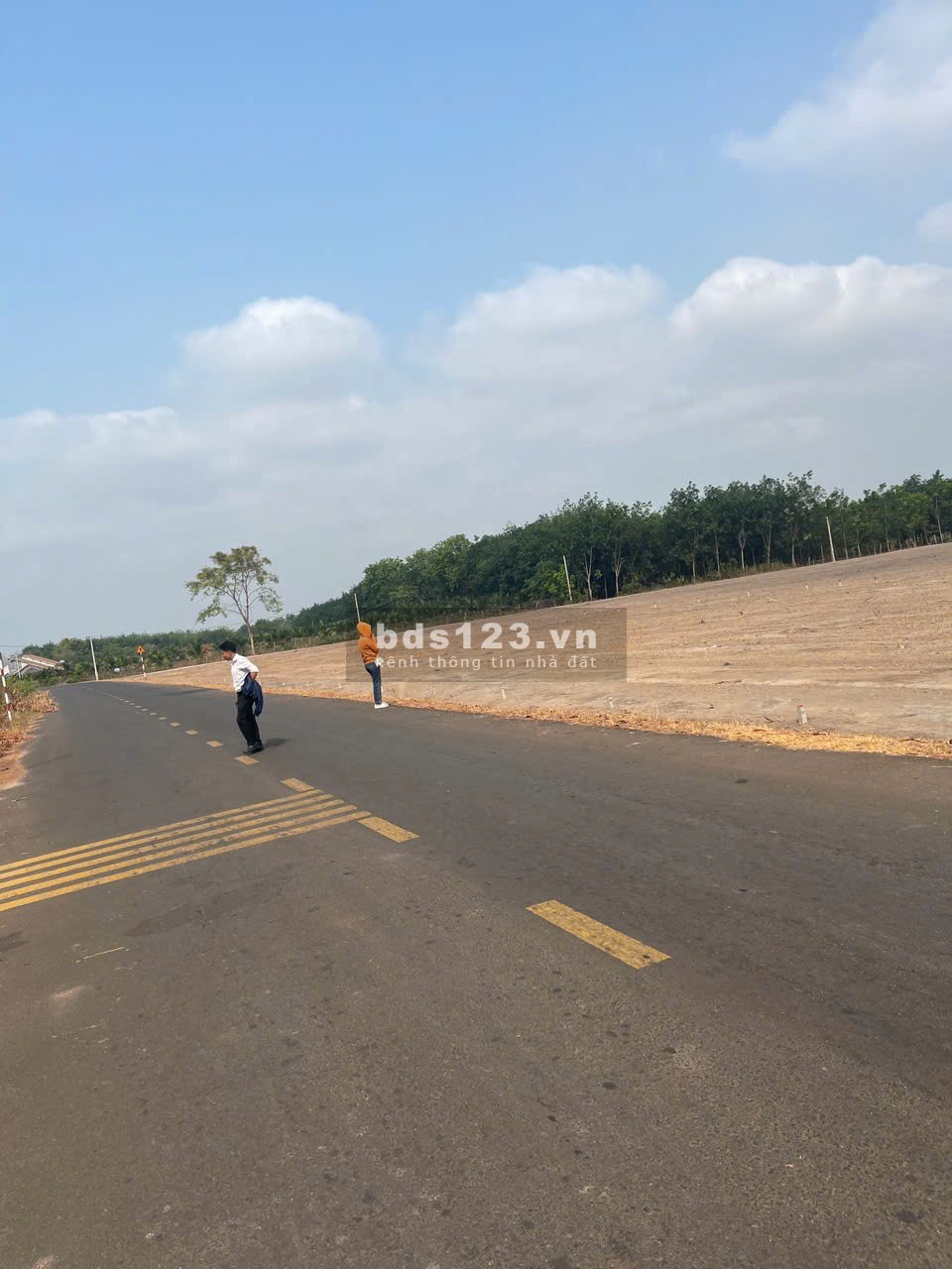Cần bán gấp lô đất ngay mặt tiền đường nhựa ở Xã Trừ Văn Thố, Bàu Bàng