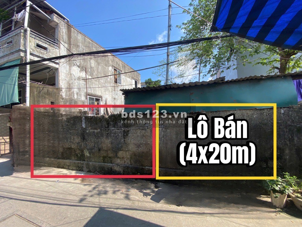 CHỈ 1.25 TỶ SỞ HỮU NGAY LÔ ĐẤT 80M2 GẦN SÁT CHỢ ĐÔNG BA