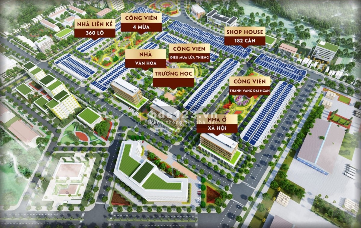 Bán shophouse ở KĐT Ân Phú, giá cực chất, diện tích 100m2