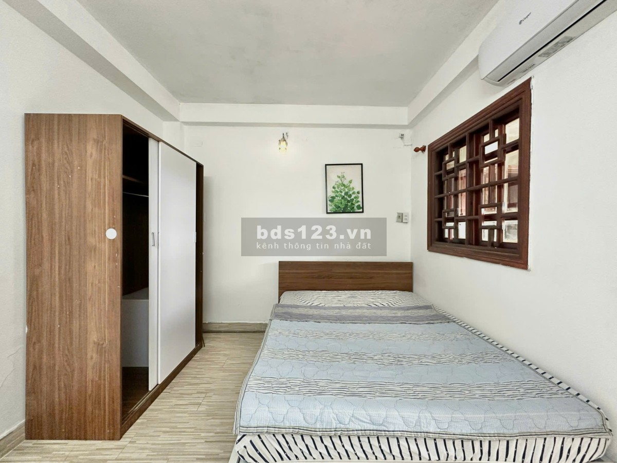 Trống căn 1PN, ban công, full nội thất – Ngay cầu Sài Gòn, An Khánh, Quận 2