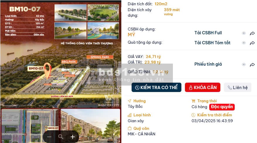 Bán nhanh căn góc - xẻ khe 120m khu khép kín Vin Đan Phượng giá như liền kề chỉ 22 tỷ