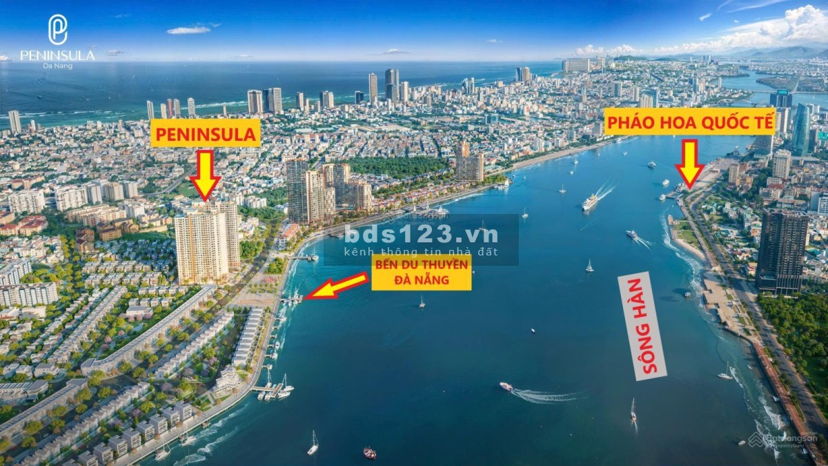 Bán căn hộ view sông Hàn dự án Peninsula Đà Nẵng - Bàn giao nội thất cao cấp
