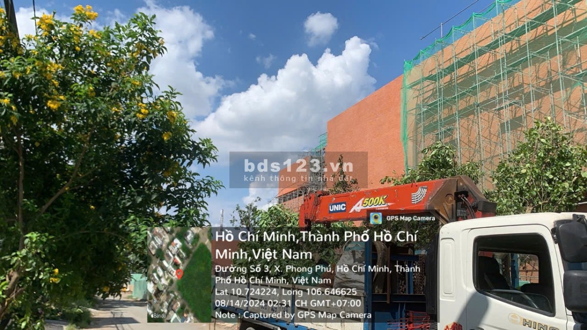 Chính chủ bán nhà mặt tiền đường Số 3, Phong Phú, Bình Chánh – Gần AEON Tạ Quang Bửu – Đối diện UTS