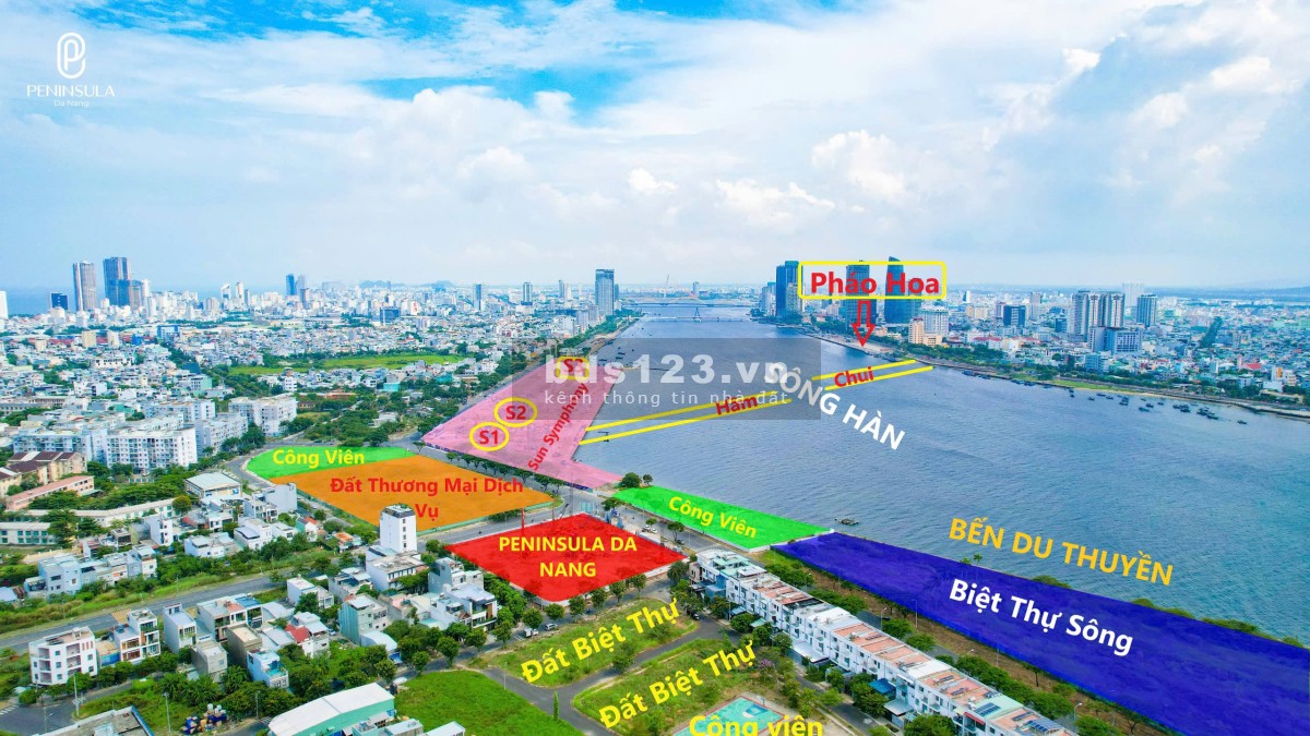 Bán căn hộ view sông Hàn dự án Peninsula Đà Nẵng - Bàn giao nội thất cao cấp