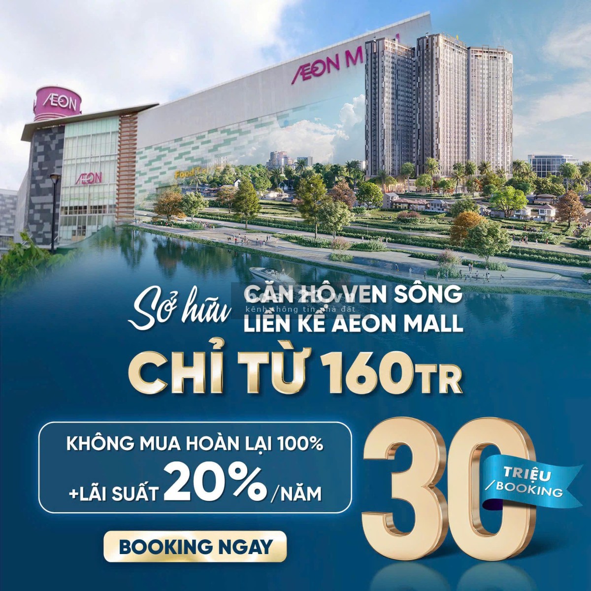 FRESIA RIVERSIDE - SỞ HỮU CĂN HỘ VIEW SÔNG, 1tỷ560 cho căn 2pn