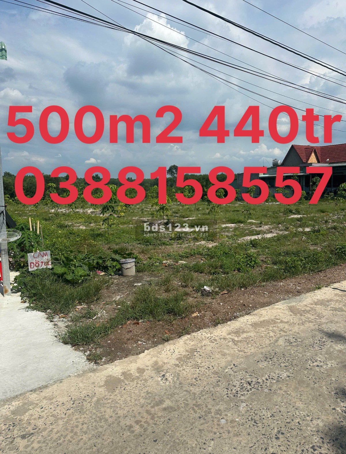 Bán Đất Đầu Tư Ngay KCN Giá Ngộp 500m2 600tt