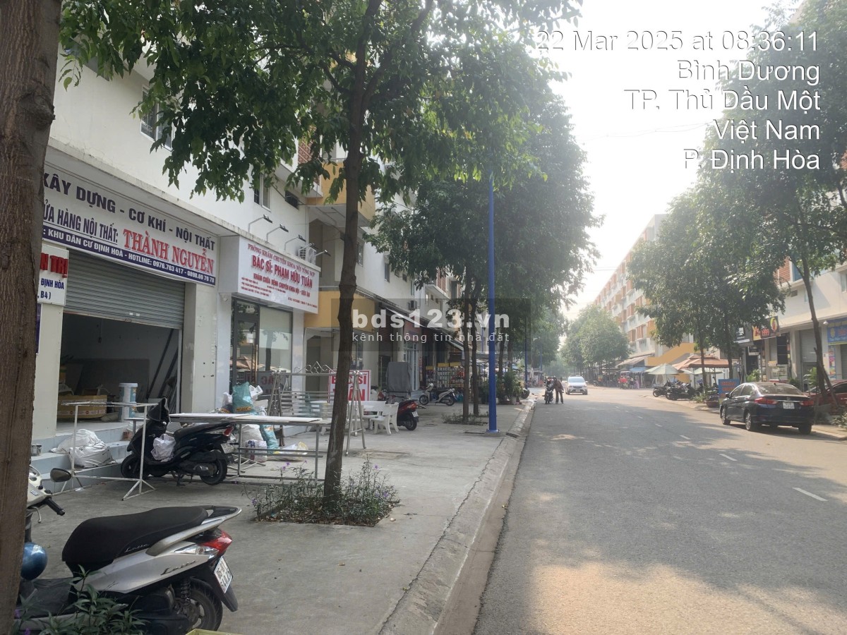 BÁN SHOPHOUSE TẦNG TRỆT NOXH ĐỊNH HOÀ