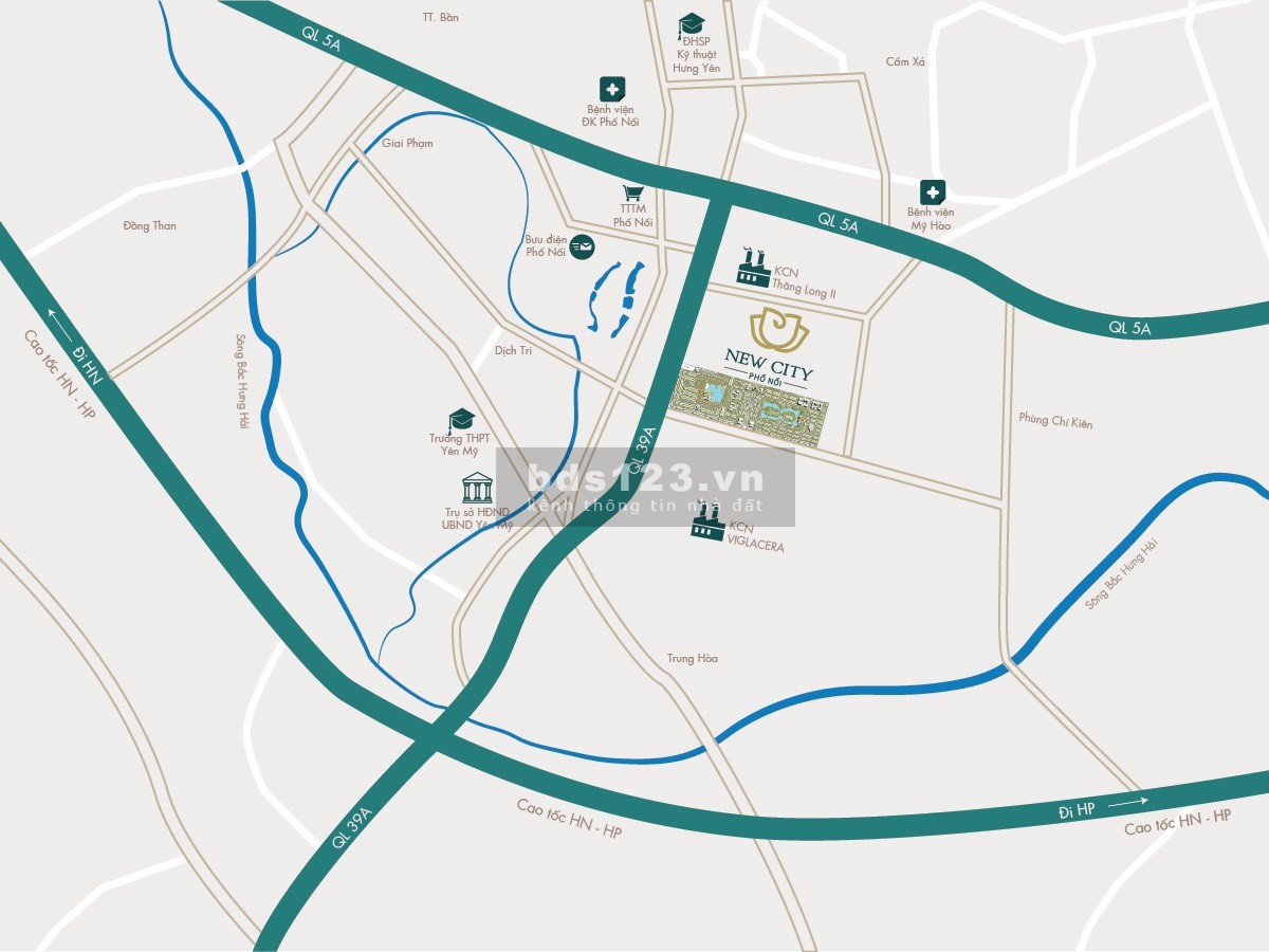 Bán gấp đất nền dự án New City Phố Nối, 11 triệu/m2, 102m2, Quốc Lộ 39A, Liêu Xá, Yên Mỹ, Hưng Yên