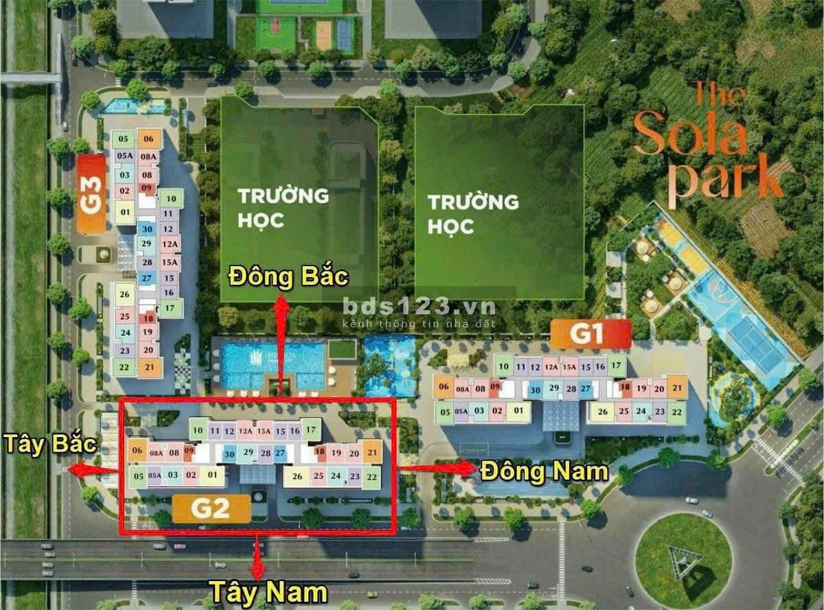 Bán 2N2WC Sola Park 3,7 tỷ bao phí. Thanh toán tiến độ