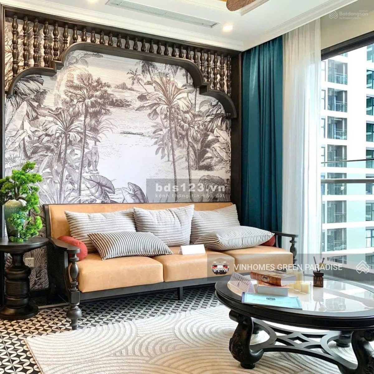 Bán căn hộ chung cư tại Vinhomes Green Paradise 59m², bao gồm 2PN + 1WC