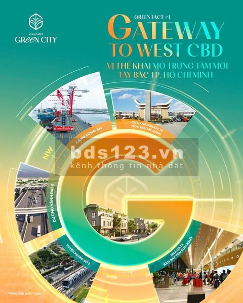 Chính thức nhận booking Vinhomes Green City Hậu Nghĩa, Long An