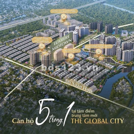 Bán căn hộ Lumiere Midtown tọa lạc ngay trung tâm đại đô thị The Global City