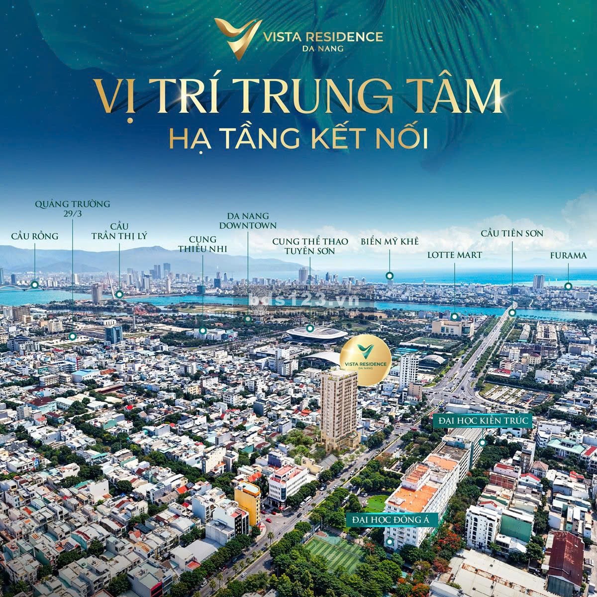 The Vista Residence Da Nang giỏ hang cuối cùng trước khi cất nóc - giá cực tốt quà cực khủng