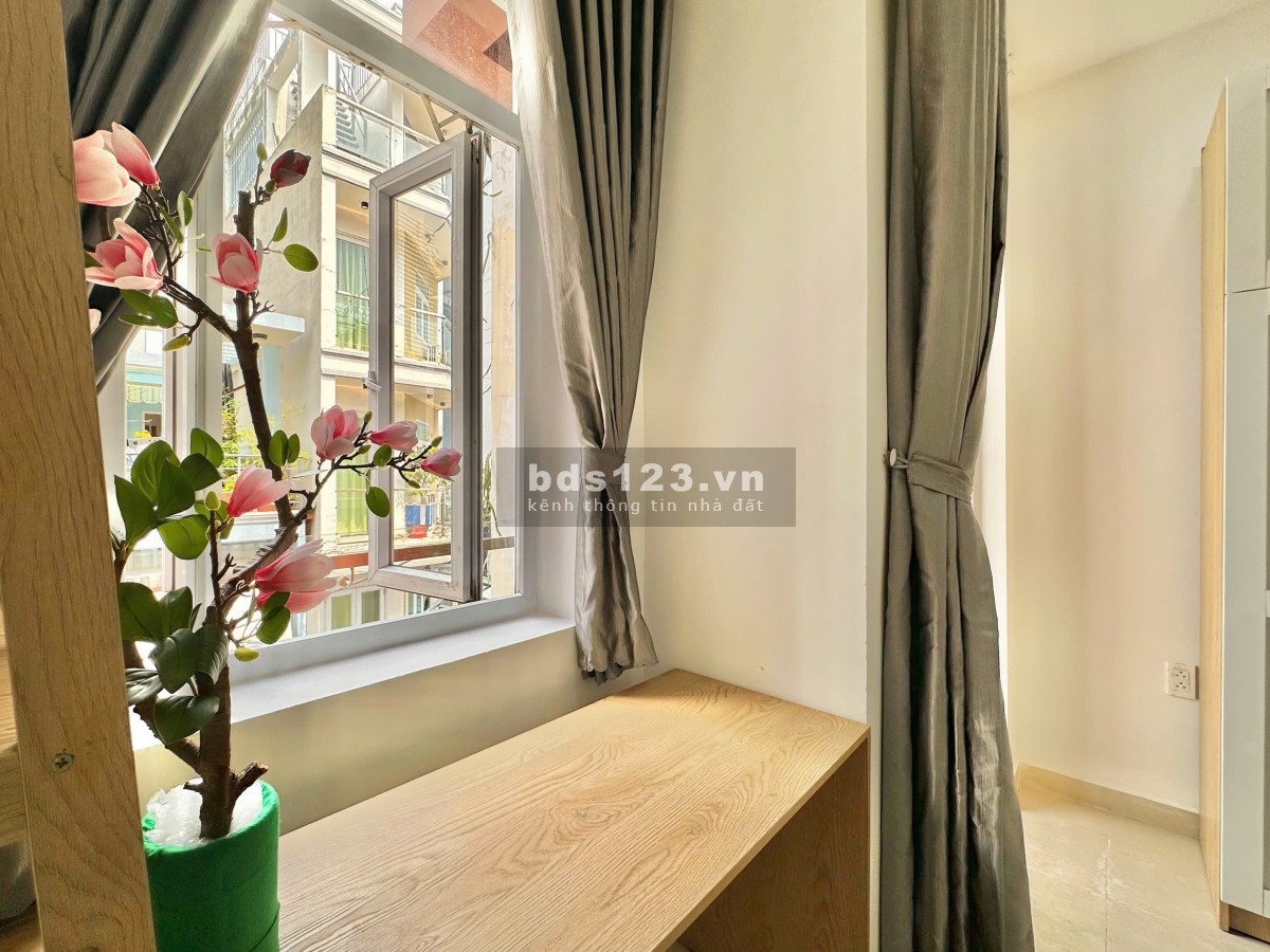 Căn hộ 1 phòng ngủ, PK siêu sang đủ nội thất 50 Trường Sơn quận Tân Bình (đi bộ qua sân bay)