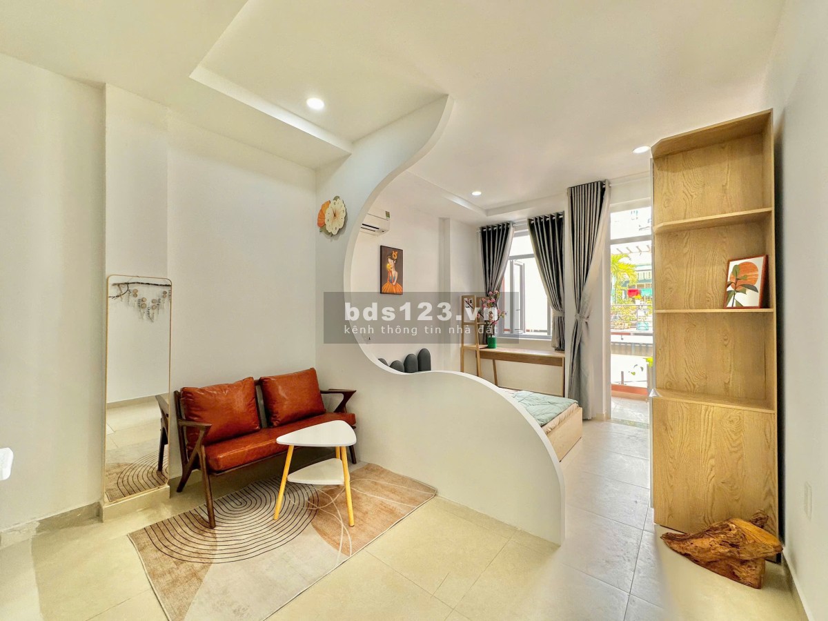 Căn hộ 1 phòng ngủ, PK siêu sang đủ nội thất 50 Trường Sơn quận Tân Bình (đi bộ qua sân bay)