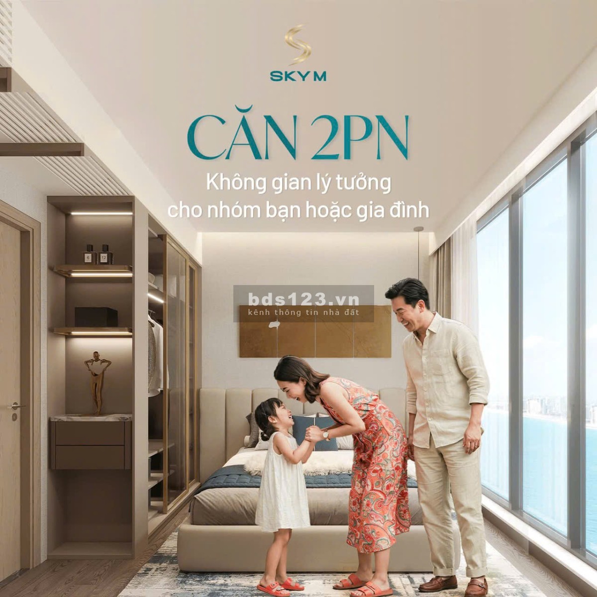 Chỉ 1,6 tỷ sở hữu ngay căn hộ Sky-M 5* view biển vịnh hạ long