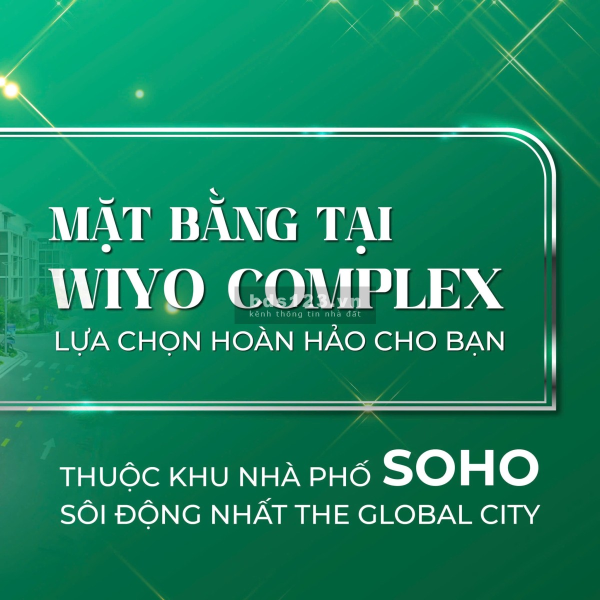 Cơ hội sở hữu văn phòng đẹp tại WiYO Complex khu phức hợp hiện đại giữa lòng The Global City