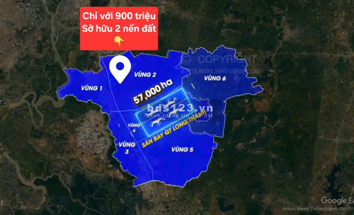Đất thổ cư full 100%, Giá 1 tỷ 5 100m2