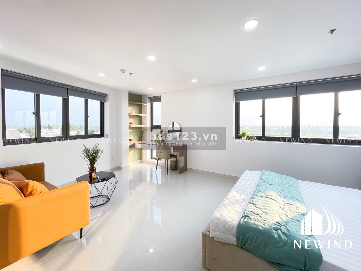 CHO THUÊ CĂN HỘ CAO CẤP 1 PN TÁCH BẾP- GIÁ 10TR5- NHÀ BÈ - FULL NỘI THẤT