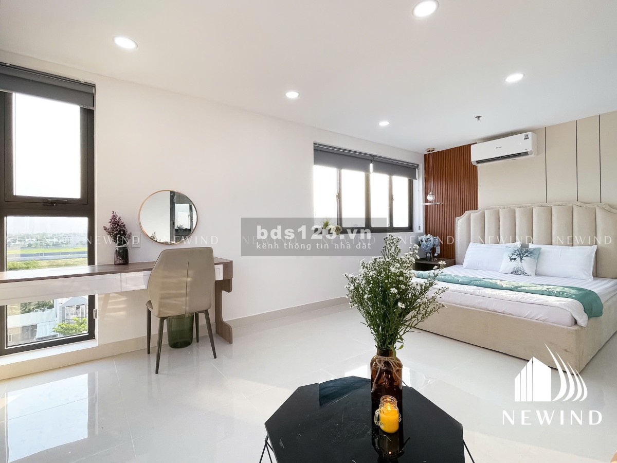CHO THUÊ CĂN HỘ CAO CẤP 1 PN TÁCH BẾP- GIÁ 10TR5- NHÀ BÈ - FULL NỘI THẤT