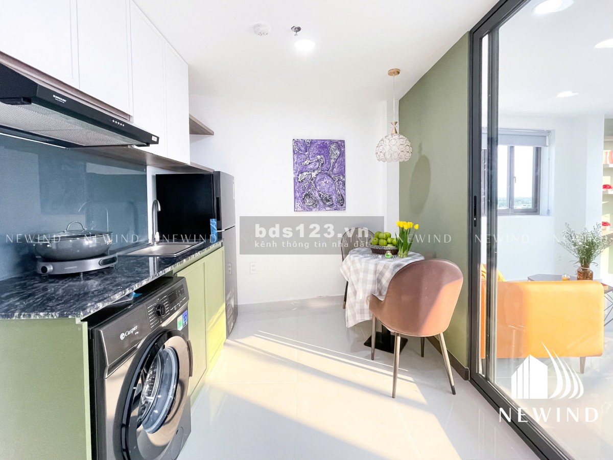 CHO THUÊ CĂN HỘ CAO CẤP 1 PN TÁCH BẾP- GIÁ 10TR5- NHÀ BÈ - FULL NỘI THẤT