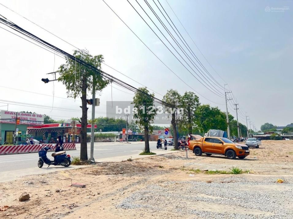Đất giá rẻ ngay mặt tiền ql13 bàu bàng bình dương