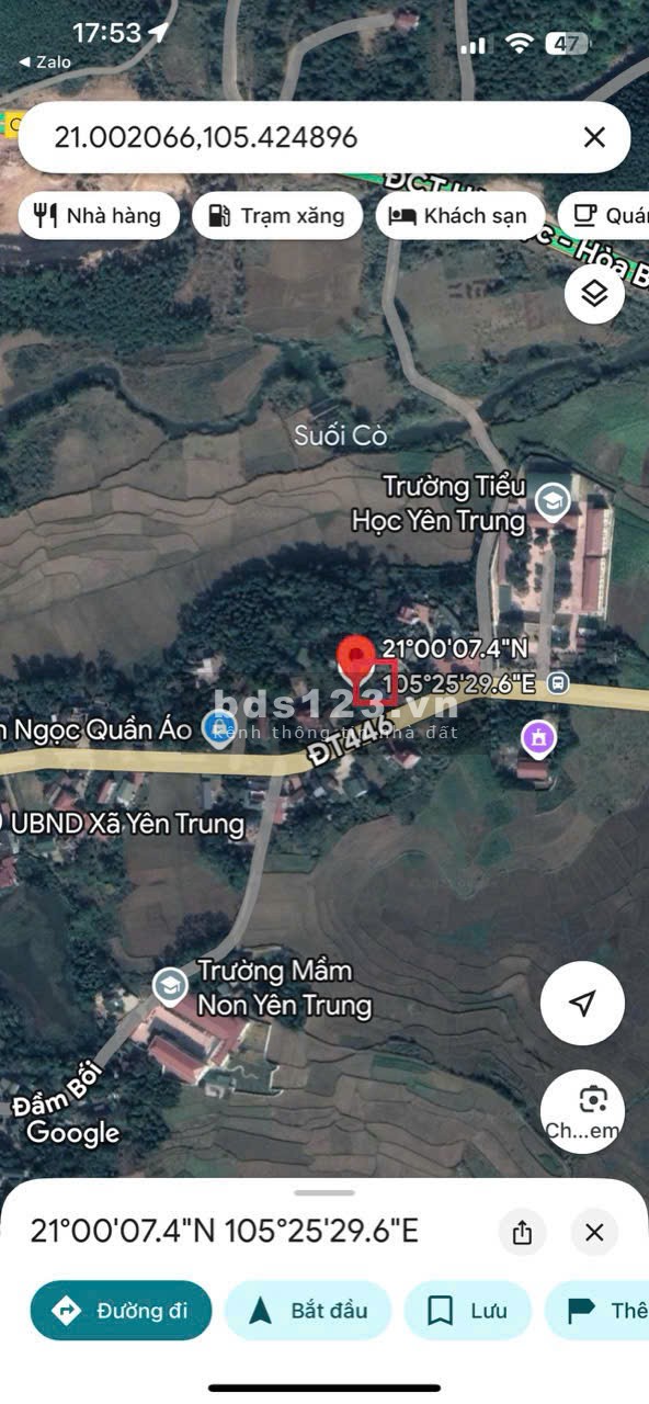 tại Yên trung- Thạch Thất-HN cần bán gấp trong tuần giá cực rẻ chỉ 4 tỷ 950 tr